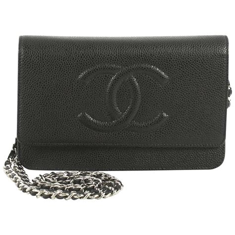 chanel timeless wallet on chain.